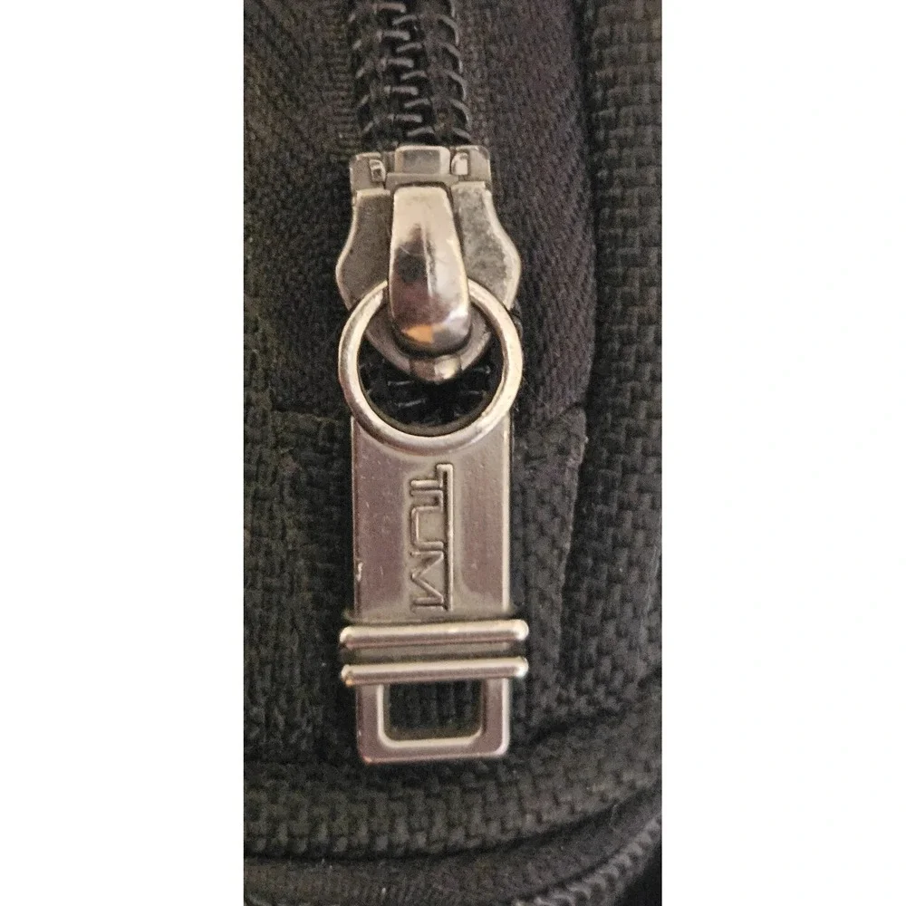 TUMI‎ Alpha Brief Pack Backpack Laptop Tablet Black Nylon Bag